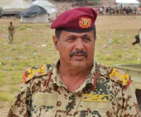 مقتل قائد الدفاع الساحلي وأحد مرافقيه بحادث في محافظة أبين