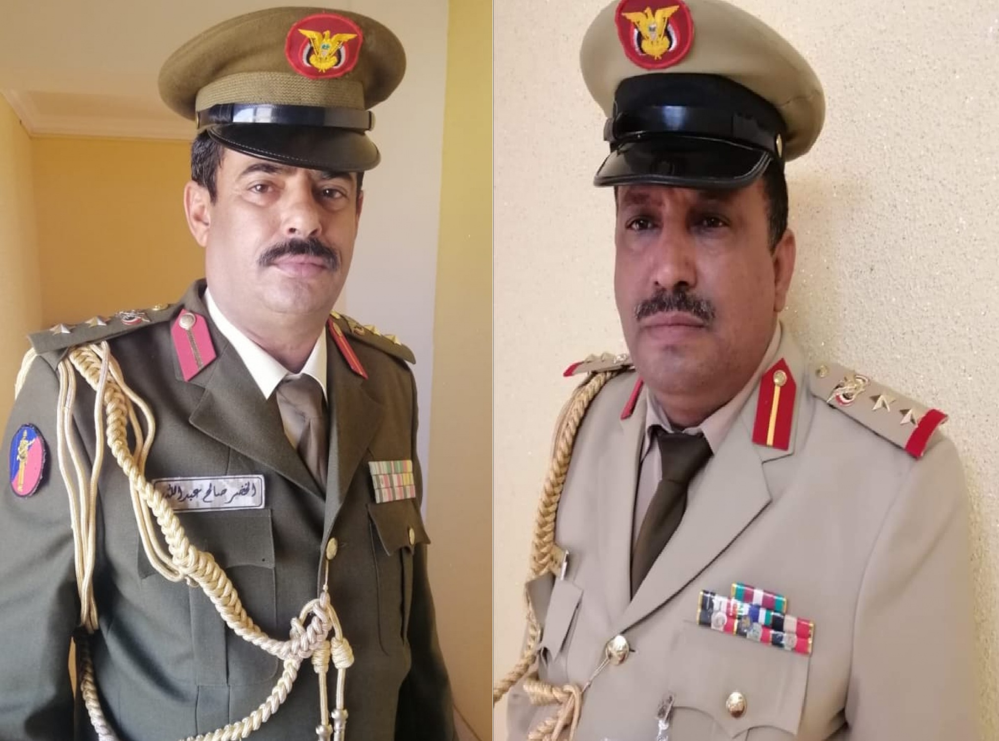 مدير دائرة شؤون الافراد في وزارة الدفاع  يعزي العميد الركن غسان السعيدي بوفاة والده