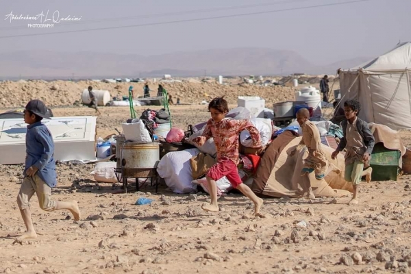  الهجرة الدولية 85 بالمئة من نازحي اليمن خلال 2022 كانت بسبب الصراع المستمر