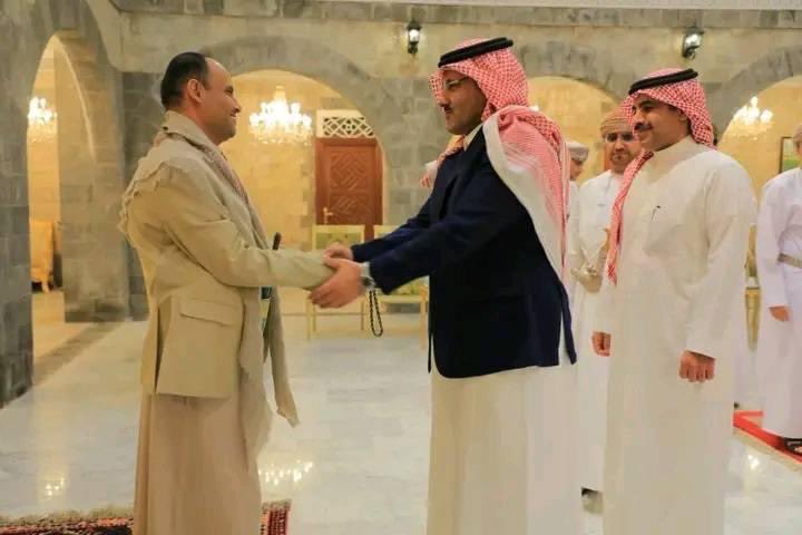 القيادي الحوثي المشاط يستقبل السفير السعودي في العاصمة صنعاء.. تفاصيل