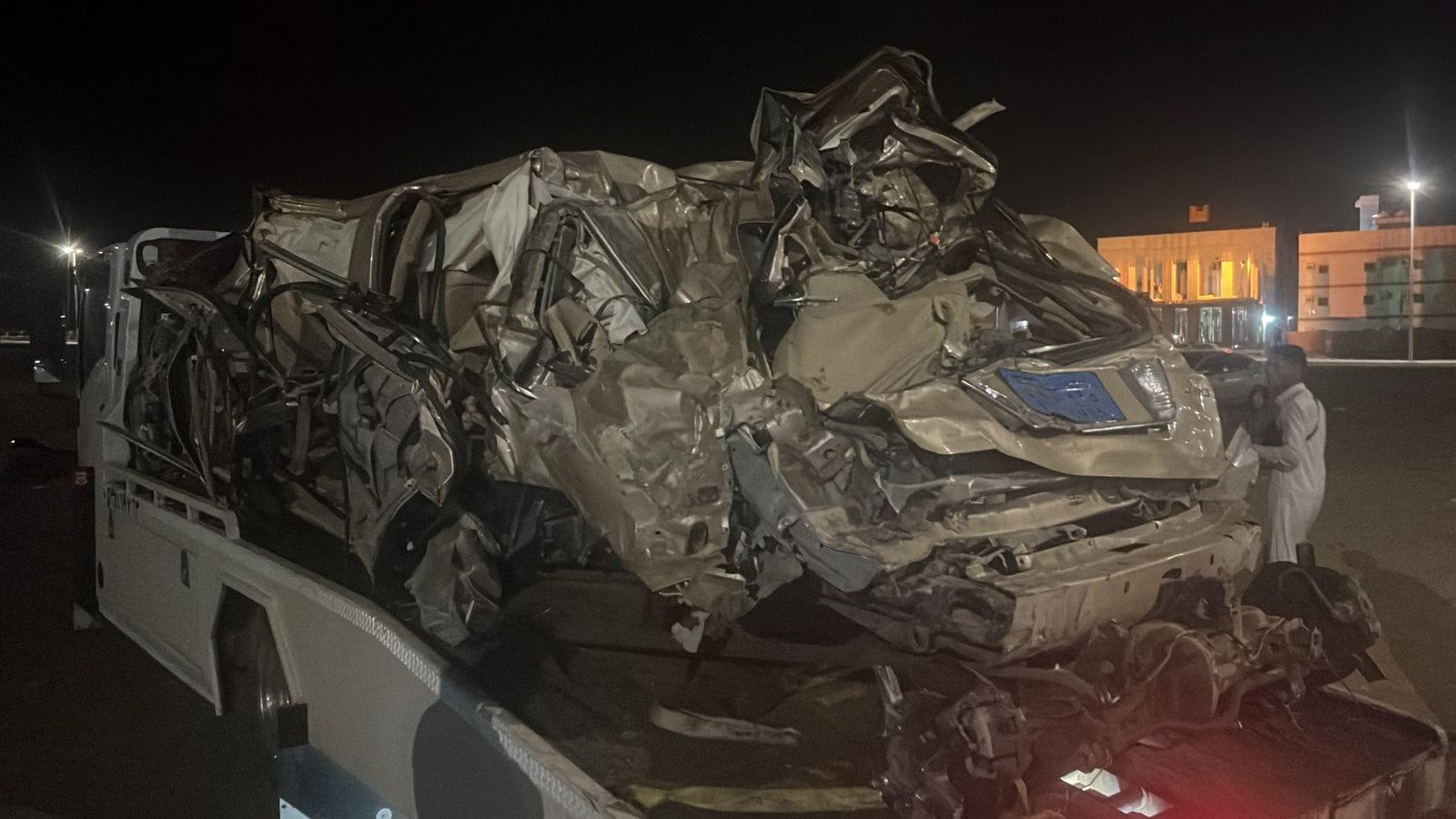 وفاة 8 يمنيين وإصابة آخر بحادث مروري عقب أدائهم العمرة في السعودية
