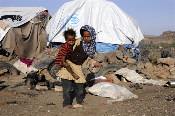 الأمم المتحدة: نزوح 115 أسرة يمنية في الأسبوع الثاني من العام 2023م