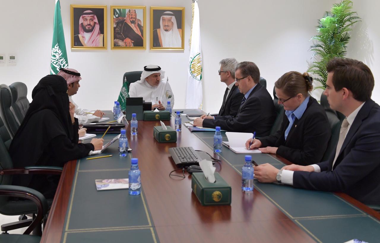 الدكتور عبدالله الربيعة يلتقي مدير إدارة الشرق الأوسط وشمال أفريقيا بوزارة الخارجية النرويجية 