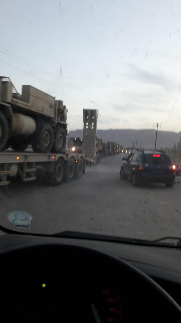 قوة عسكرية كبيرة من قوات التحالف العربي تدخل وادي حضرموت مساء اليوم متجهة لقيادة المنطقة الاولى*