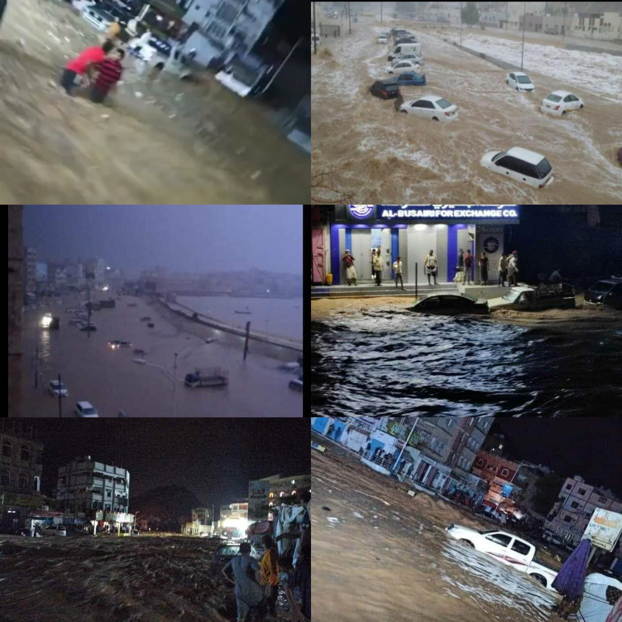 عاجل: سيول جارفة واضرار كبيرة تخلفها الامطار والسيول في المكلا حضرموت 