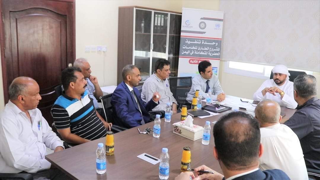 عدن..الوزير الحريزي يزور مقر الوحدة التنفيذية للمشاريع الممولة دولياً