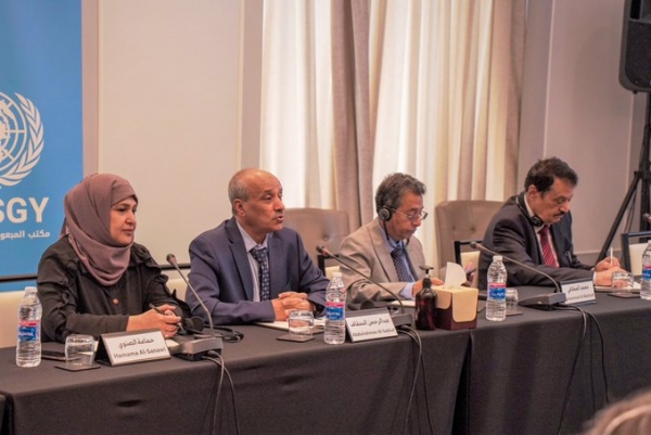 المبعوث الأممي يبحث مع ممثلي الحزب الاشتراكي سبل تحقيق حل شامل للصراع في اليمن