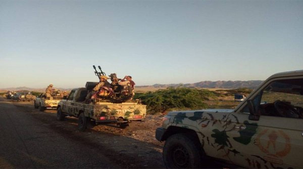 مقتل 7 من أفراد الانتقالي بانفجار عبوة ناسفة في مدخل وادي عومران بأبين