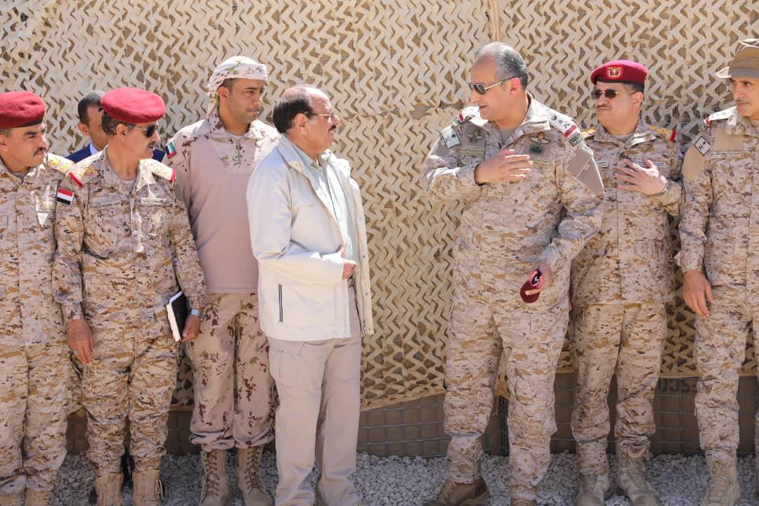 قيادة القوات المشتركة للتحالف " تحالف دعم الشرعية في اليمن " تعقد اجتماعها في مأرب.