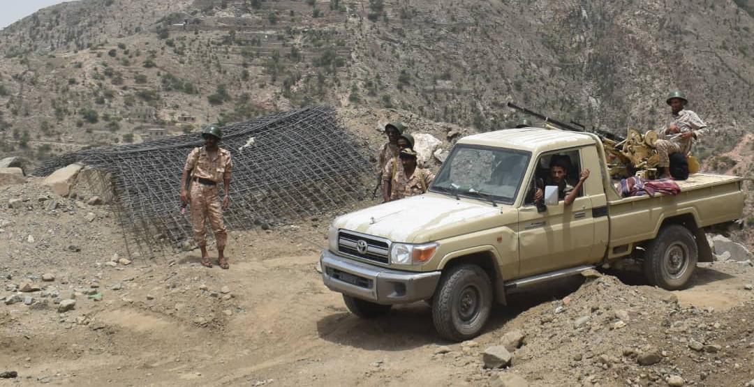"سهام الغرب" تعلن نجاح العملية العسكرية ضد خلايا الإرهاب والتقطع الحوثية بلحج