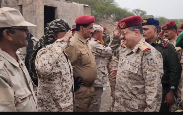 من الضالع.. وزير الدفاع المقدشي يُشدد على ضرورة الاصطفاف الوطني لمواجهة الحوثيين ومشروع إيران