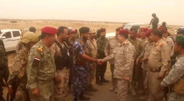 وزير الدفاع من أبين: هدفنا توحيد صفوف اليمنيين لمواجهة الحوثي كعدو مشترك