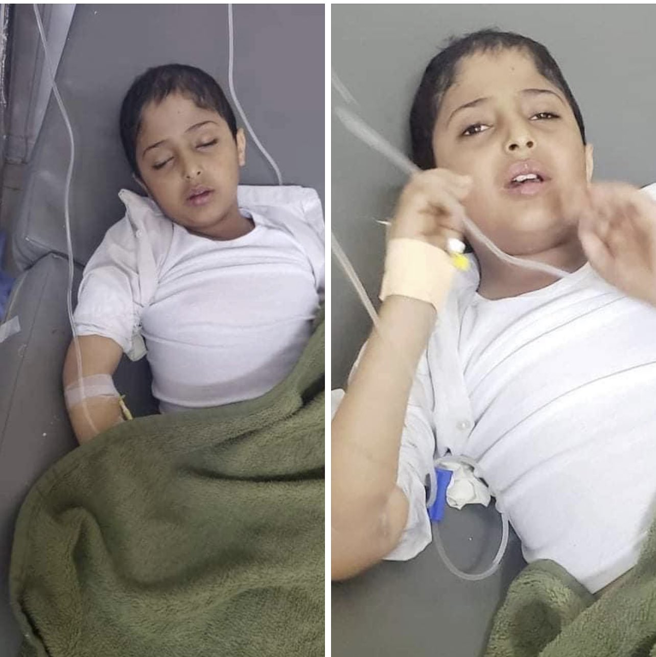 الحوثيون يعترفون بجريمة قتل أطفال السرطان بدواء منتهي ومهرب في صنعاء ويحملون التحالف المسئولية