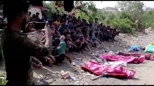 جماعة الحوثي: حرس الحدود السعودي يقتل يومياً مهاجرين على الحدود مع اليمن