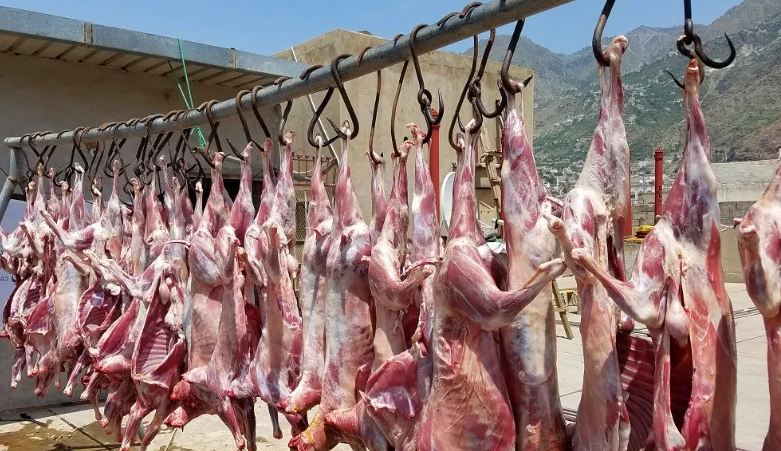 "الصناعة والتجارة" في تعز يحدد أسعار اللحوم لعيد الأضحى