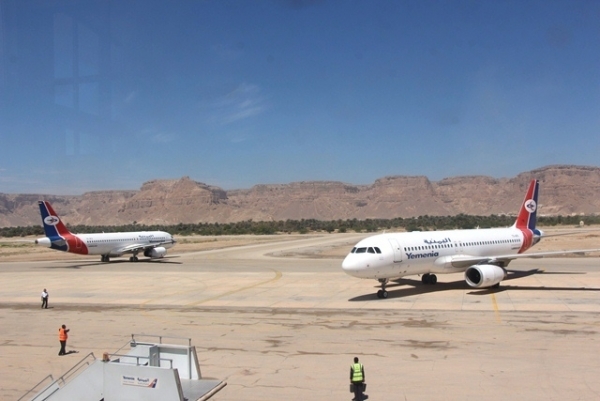 مطار سيئون بوادي حضرموت يستعد لعملية تبادل الأسرى بين الحوثي والشرعية 