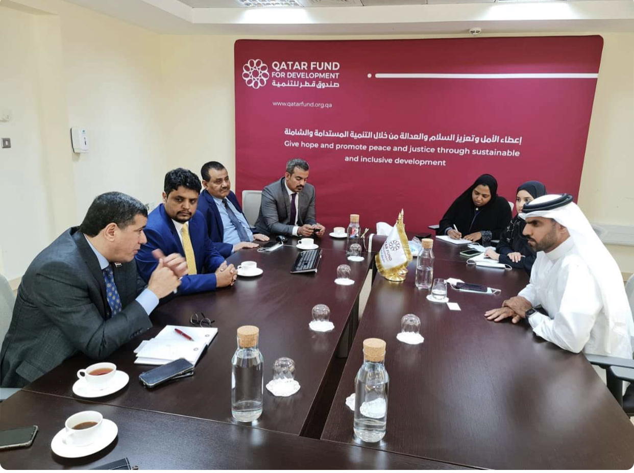 قطر توافق على التكفل بصيانة المحطة القطرية في عدن