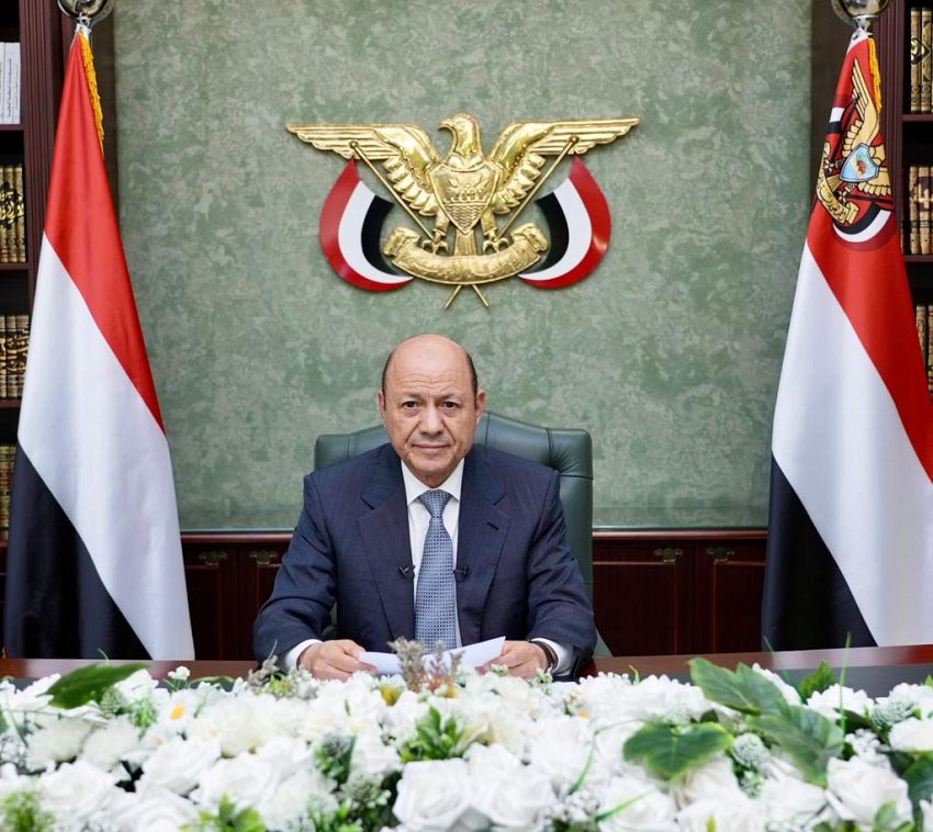 العليمي يوجه كلمة هامة لأبناء عدن بعد احتجاجات شعبية بسبب تردي الأوضاع.. تفاصيل