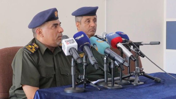 قيادة أمن ساحل حضرموت يطالب برفده بأسلحة نوعية قادرة على ردع المسيرات الحوثية