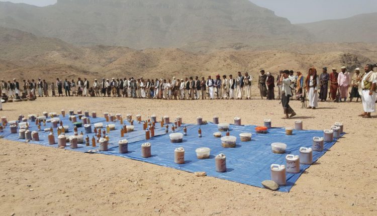 بالقوة مليشيا الحوثي تفرض مجهود حربي على المواطنين في المحويت 