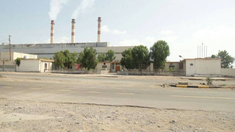 خروج محطات توليد الكهرباء في مدينة عدن عن الخدمة