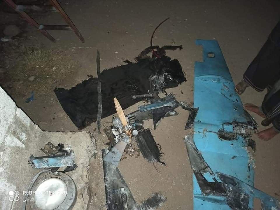 الجيش يسقط طائرة مسيرة للحوثيين غرب محافظة مأرب