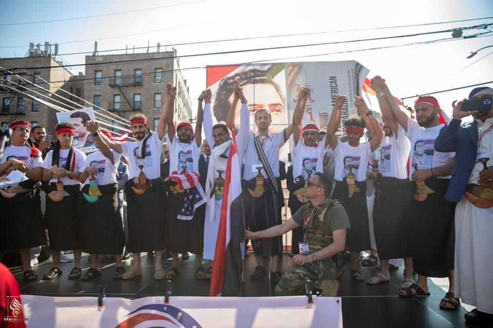 احتفال يمني في نيويورك الأمريكية بتسمية أحد شوارعها باسم الرئيس الراحل إبراهيم الحمدي