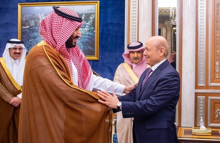 بن سلمان يلتقي قيادة المجلس الرئاسي بسبب توسع الخلافات بين أعضائه.. تفاصيل