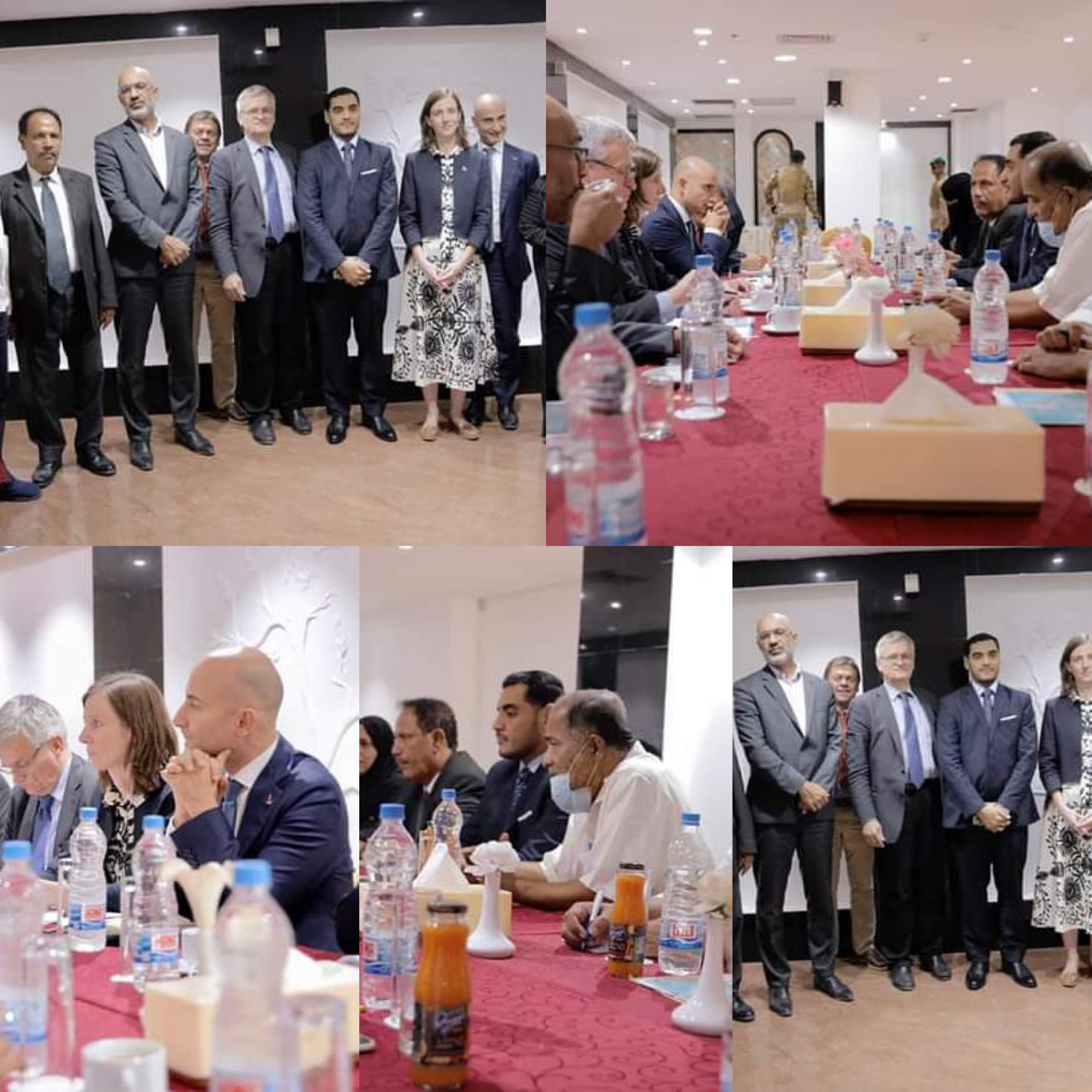 لدى لقائهم وفد الاتحاد الاوروبي  وفد من مؤتمر حضرموت الجامع يستعرض رؤية التفاوض السياسي وإحلال السلام  المكلا/27 أكتوبر 