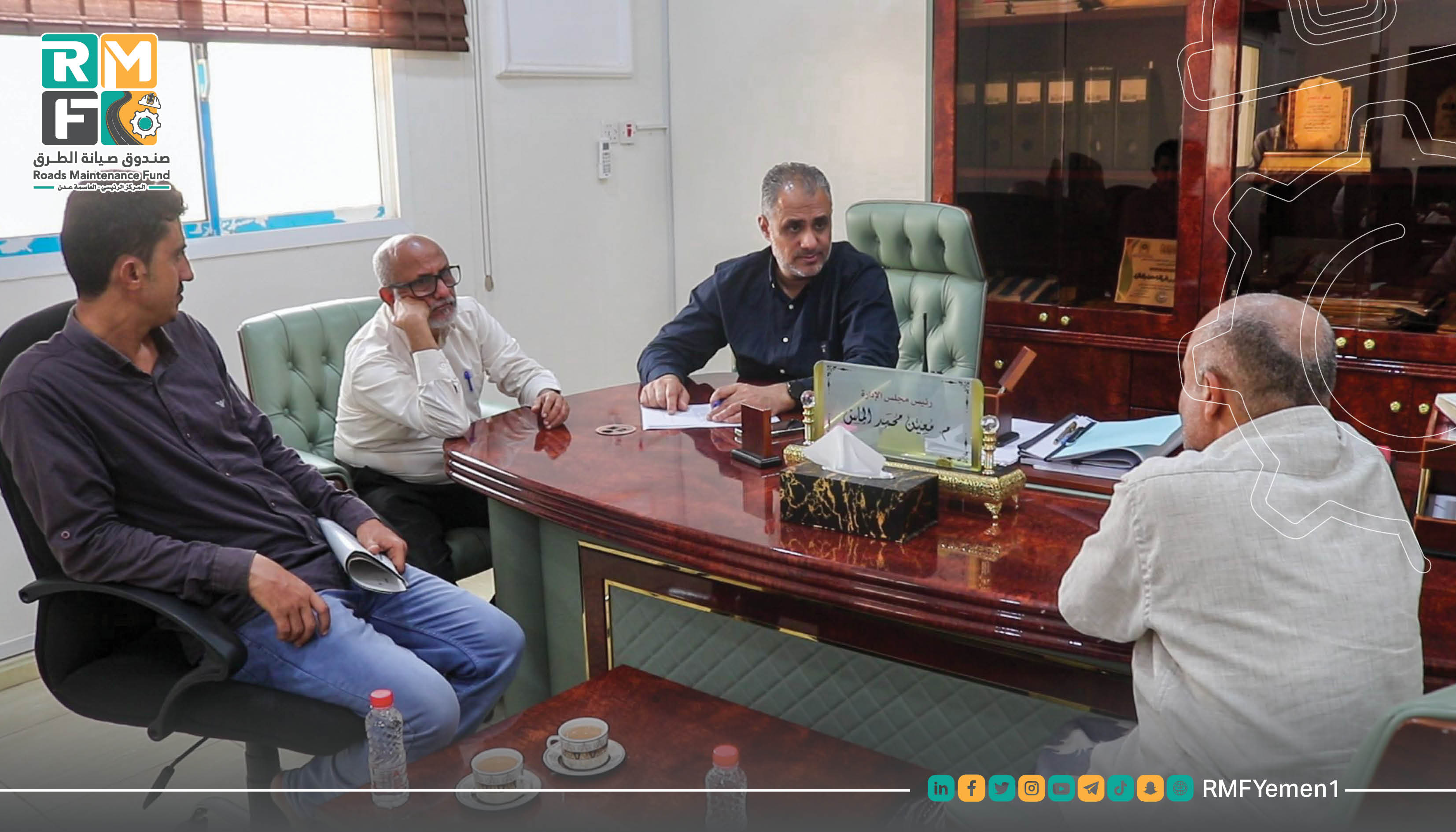 الماس والقطيبي يناقشان احتياجات الطرقات في حبيل جبر