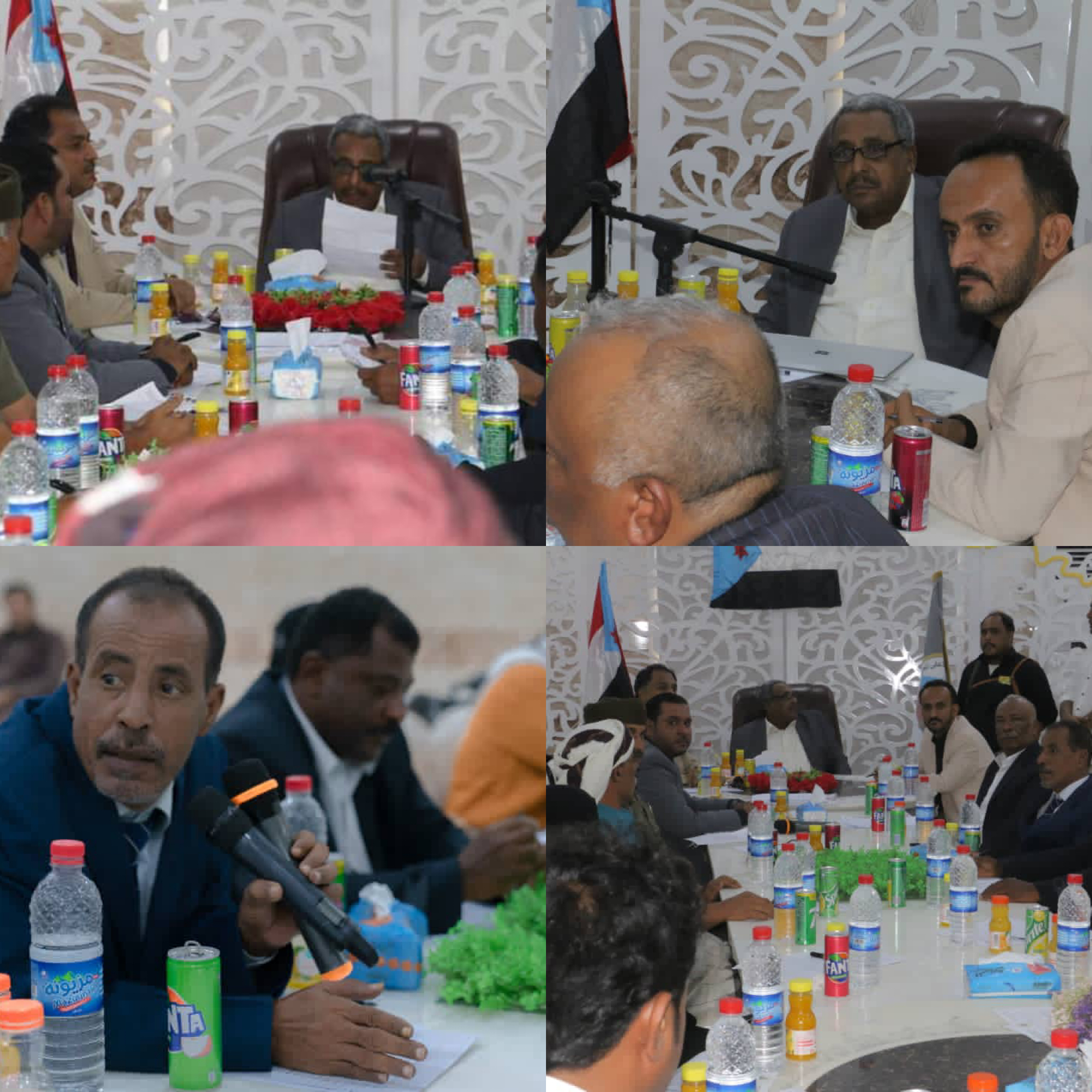 باعوم غاضباً في اجتماع استثنائي بعد منعه دخول المكلا الاسبوع الثاني 